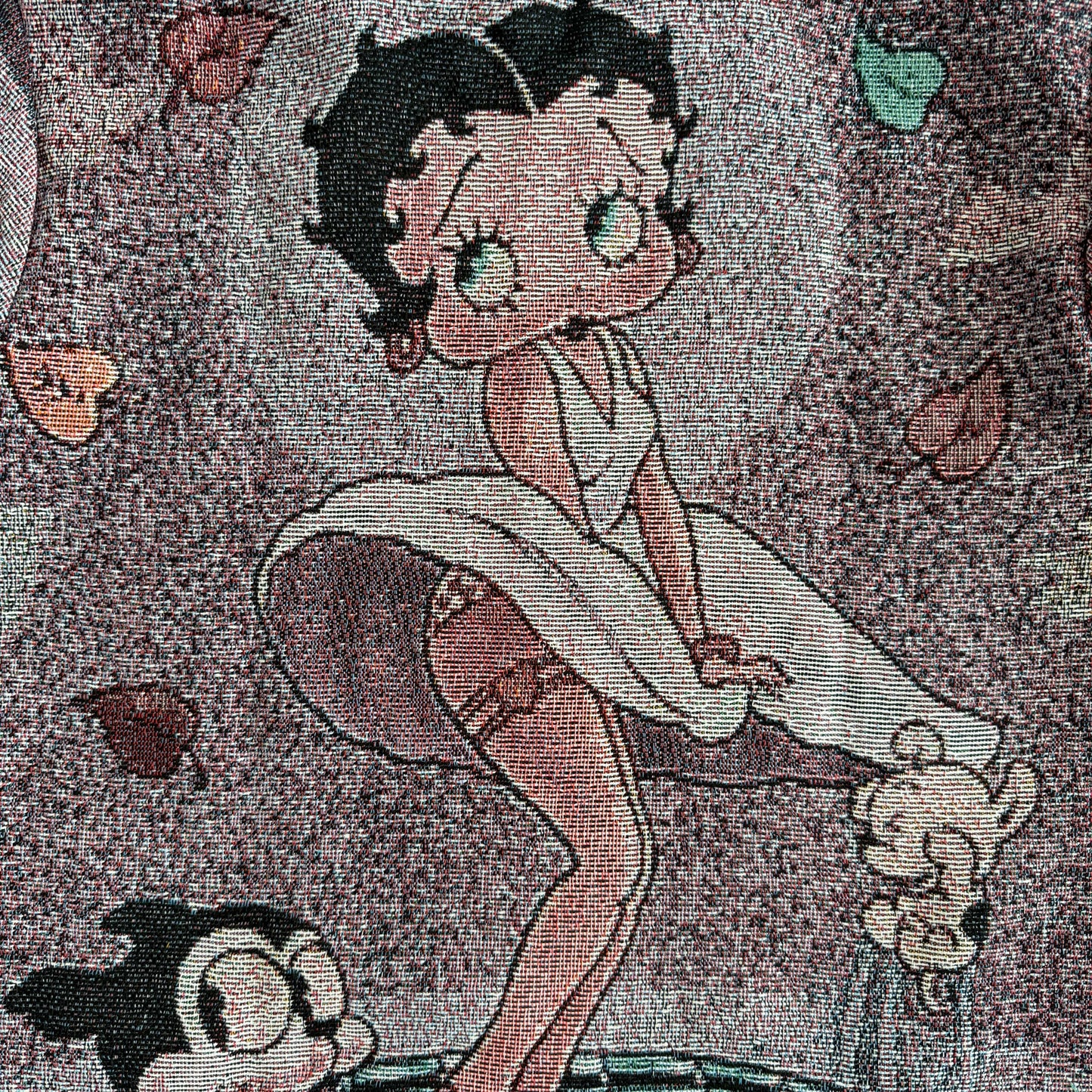 RDMCLOTHINGART tapestry hoodie BETTY BOOP CHERRIES TAPESTRY JACKET