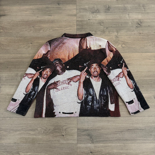RDMCLOTHINGART tapestry hoodie BIGGIE& PAC TAPESTRY JACKET