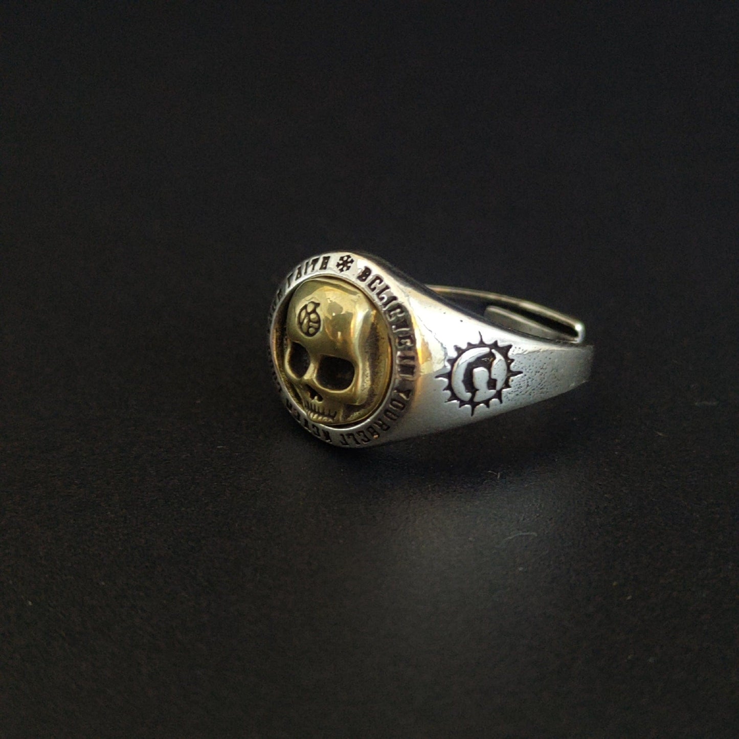 RDMCLOTHINGART CHANGE BY YOURSELF tapestry hoodie Designed Finger Ring-10023