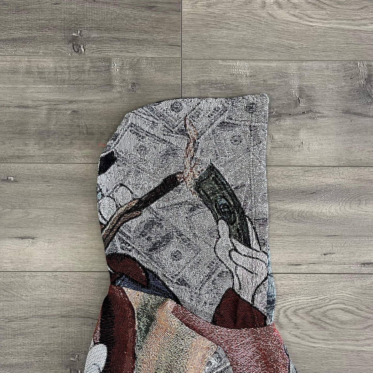 DONALD DUCK TAPESTRY HOODIE - RDMCLOTHINGART