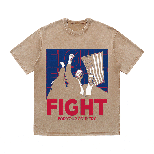 RDMCLOTHINGART tapestry hoodie DONALD HEAVY WEIGHT COTTON TEE-8760