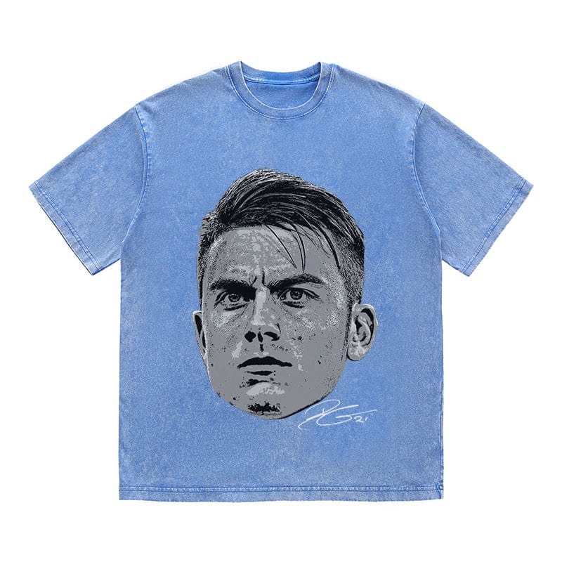 RDMCLOTHINGART tapestry hoodie DYBALA HEAVY COTTON TEES-9557