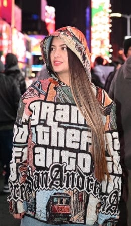 GTA TAPESTRY HOODIE - RDMCLOTHINGART