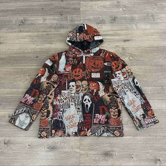 RDMCLOTHINGART tapestry hoodie HALLOWEEN V2 TAPESTRY HOODIE