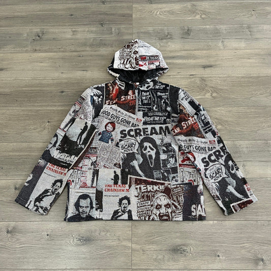RDMCLOTHINGART tapestry hoodie HALLOWEEN V3 TAPESTRY HOODIE