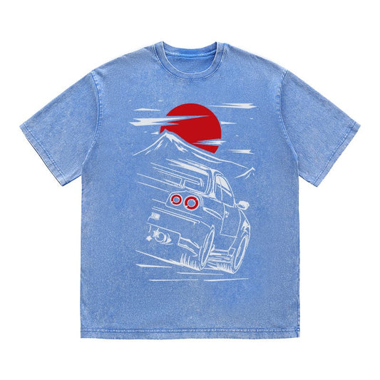 RDMCLOTHINGART tapestry hoodie JDM HEAVY COTTON TEES-9347