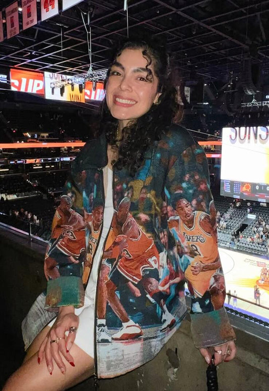 RDMCLOTHINGART tapestry hoodie Match Up Tapestry JACKET-89006