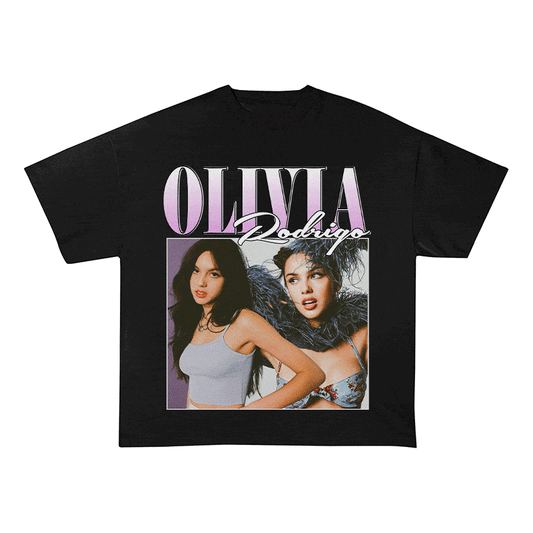 RDMCLOTHINGART tapestry hoodie OLIVIA HEAVY WEIGHT COTTON TEE-8866