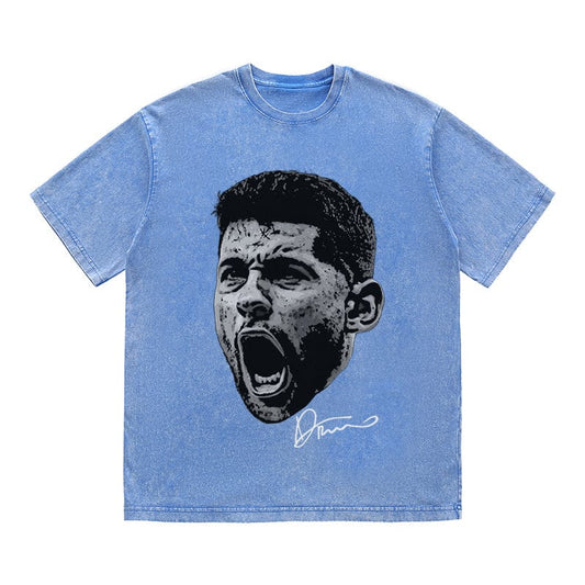 RDMCLOTHINGART tapestry hoodie ROMERO HEAVY COTTON TEES-9637