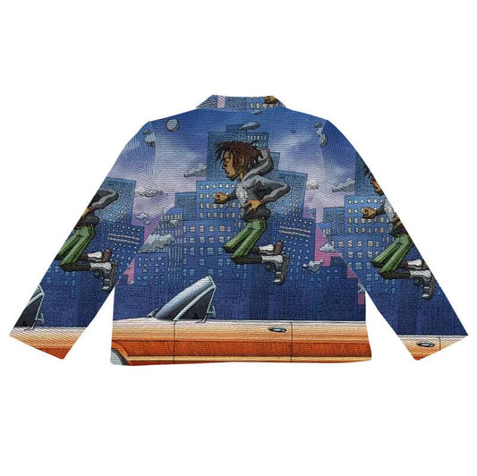 RDMCLOTHINGART tapestry hoodie THE SUN'S TRIADE TAPESTRY JACKET