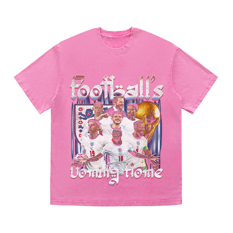 RDMCLOTHINGART tapestry hoodie THREE LIONS HEAVY WEIGHT COTTON TEE-8984