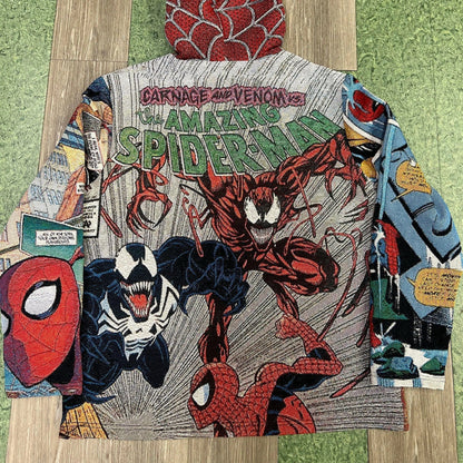 SPIDER TAPESTRY HOODIE - RDMCLOTHINGART