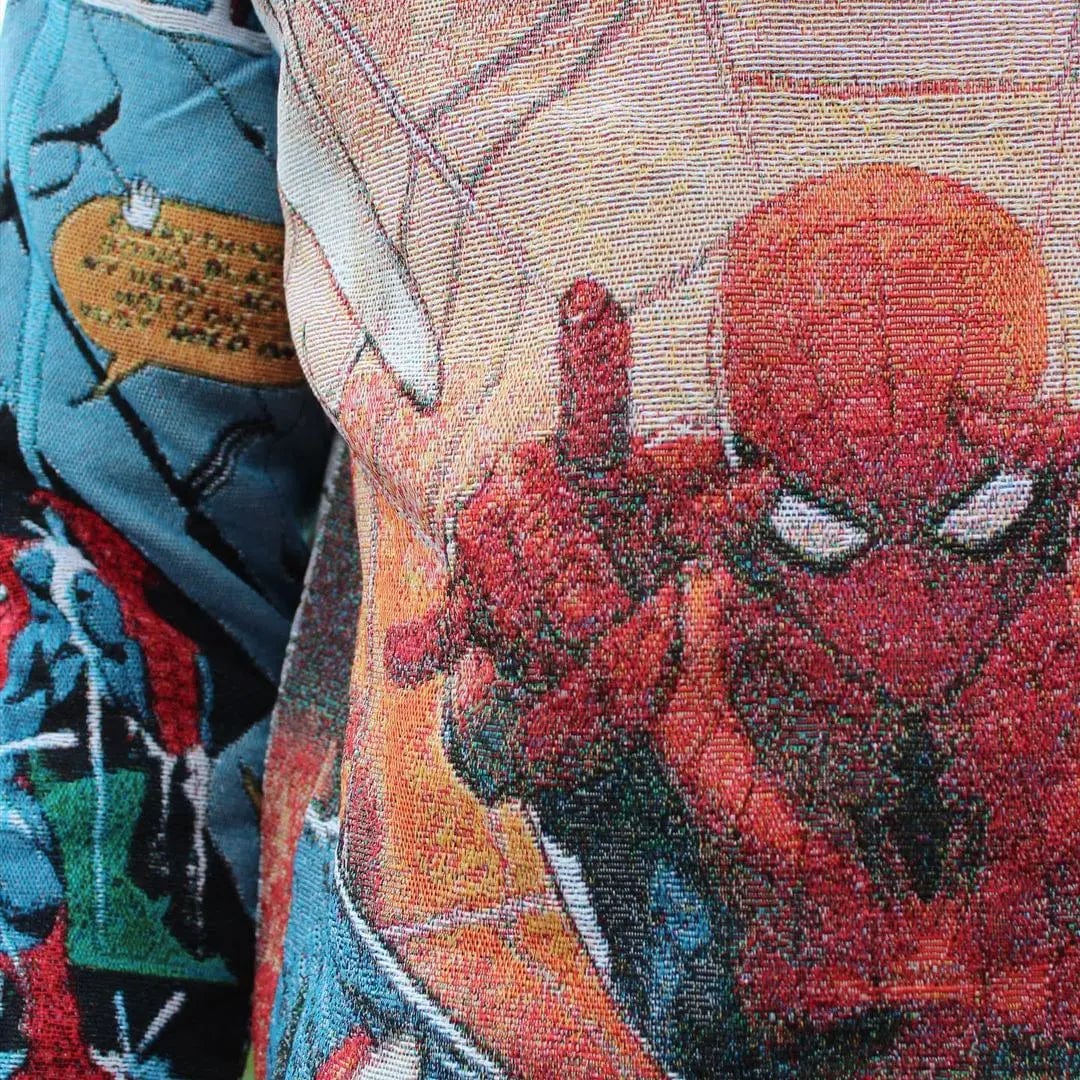 SPIDER TAPESTRY HOODIE - RDMCLOTHINGART