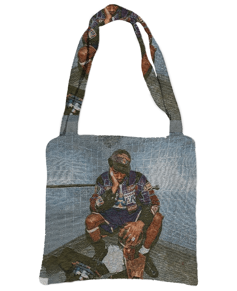 RDMCLOTHINGART tapestry hoodie 2001 TROPHY TAPESTRY BAG