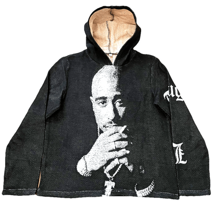 BLACK 2PAC TAPESTY - RDMCLOTHINGART
