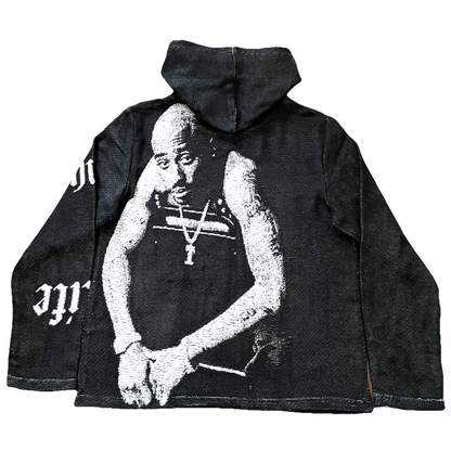 BLACK 2PAC TAPESTY - RDMCLOTHINGART