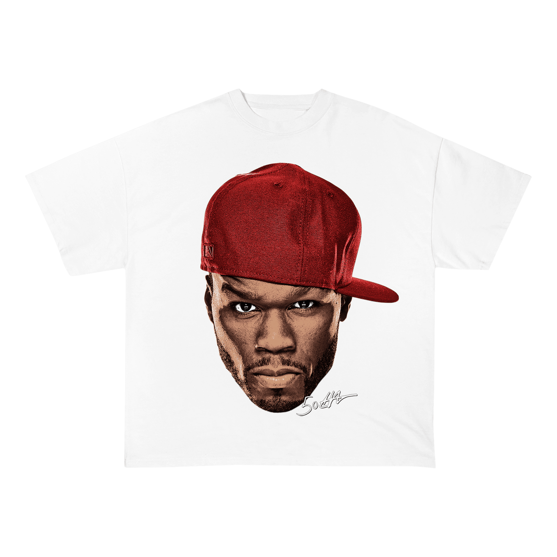 50CENT HEAVY WEIGHT COTTON TEE-8028 - RDMCLOTHINGART