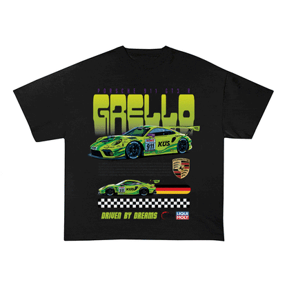 RDMCLOTHINGART tapestry hoodie 911 GRELLO HEAVY WEIGHT COTTON TEE-8837