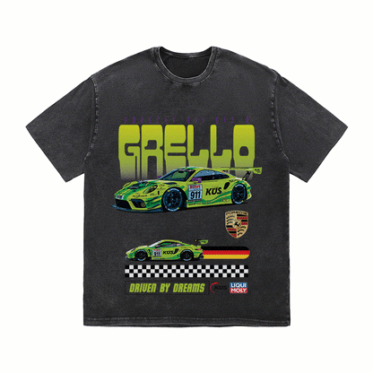 RDMCLOTHINGART tapestry hoodie 911 GRELLO HEAVY WEIGHT COTTON TEE-8837