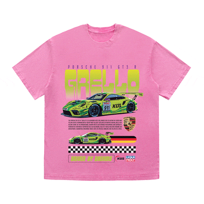 RDMCLOTHINGART tapestry hoodie 911 GRELLO HEAVY WEIGHT COTTON TEE-8837