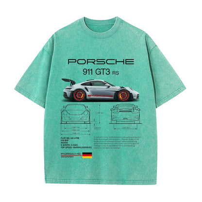 RDMCLOTHINGART tapestry hoodie 911 GT3 RS HEAVY COTTON TEES-9391