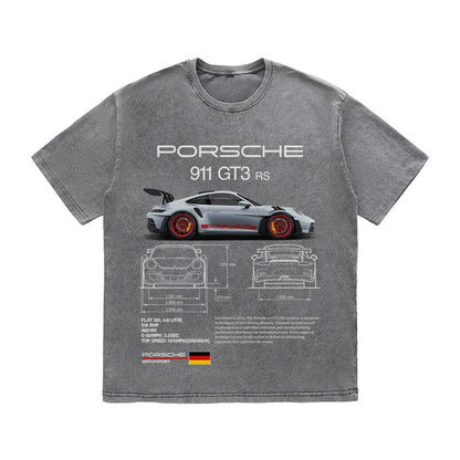 RDMCLOTHINGART tapestry hoodie 911 GT3 RS HEAVY COTTON TEES-9392