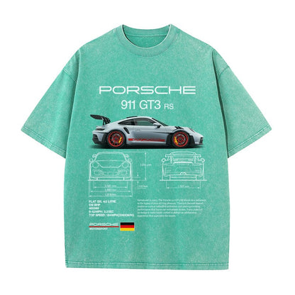 RDMCLOTHINGART tapestry hoodie 911 GT3 RS HEAVY COTTON TEES-9392