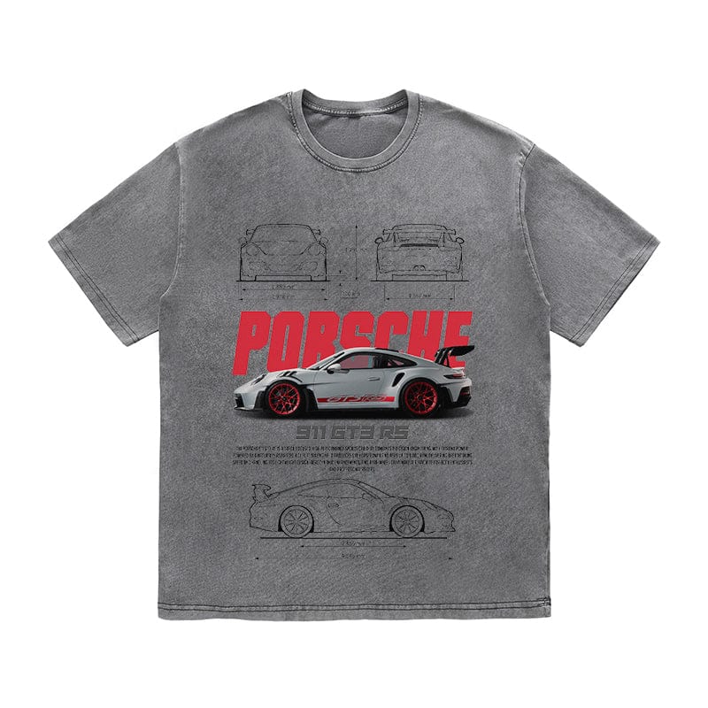 RDMCLOTHINGART tapestry hoodie 911 GT3 RS HEAVY COTTON TEES-9393