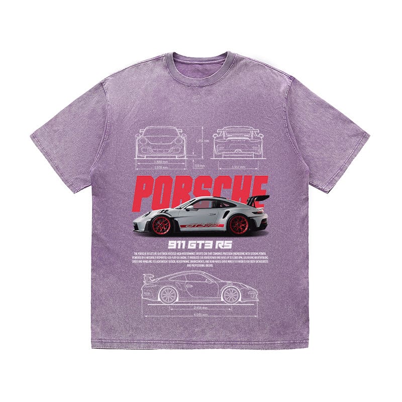 RDMCLOTHINGART tapestry hoodie 911 GT3 RS HEAVY COTTON TEES-9394