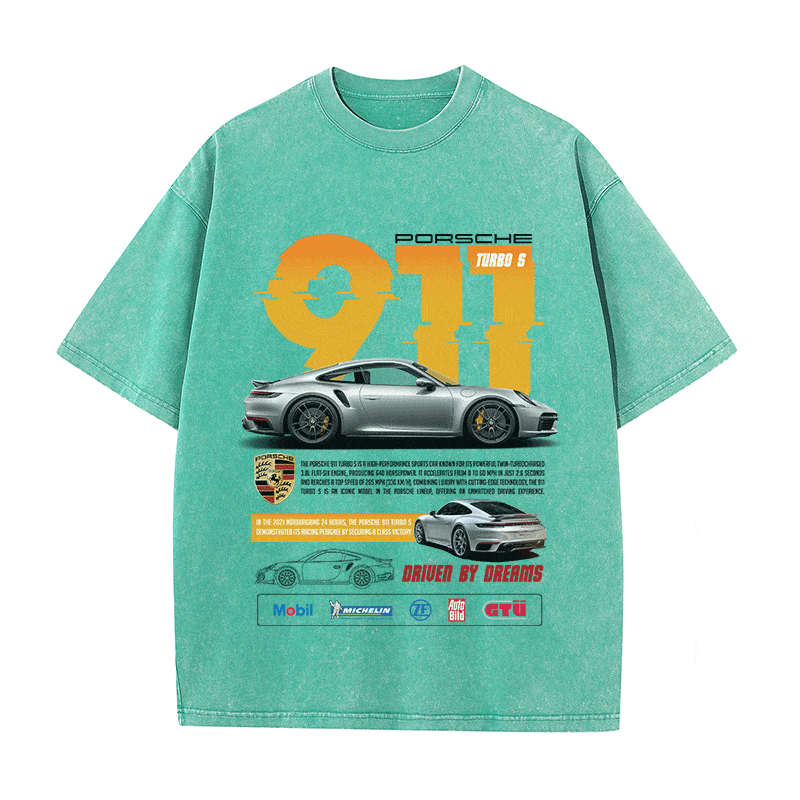 RDMCLOTHINGART tapestry hoodie 911 HEAVY WEIGHT COTTON TEE-8842