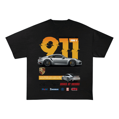 RDMCLOTHINGART tapestry hoodie 911 HEAVY WEIGHT COTTON TEE-8842