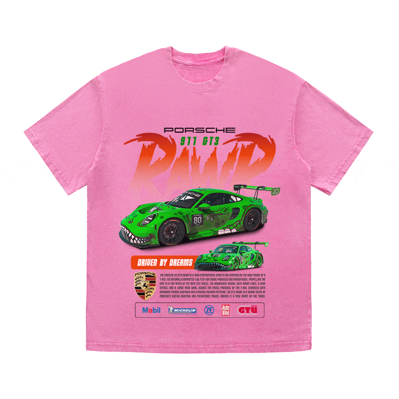 RDMCLOTHINGART tapestry hoodie 911 RAWR 3 HEAVY WEIGHT COTTON TEE-8840