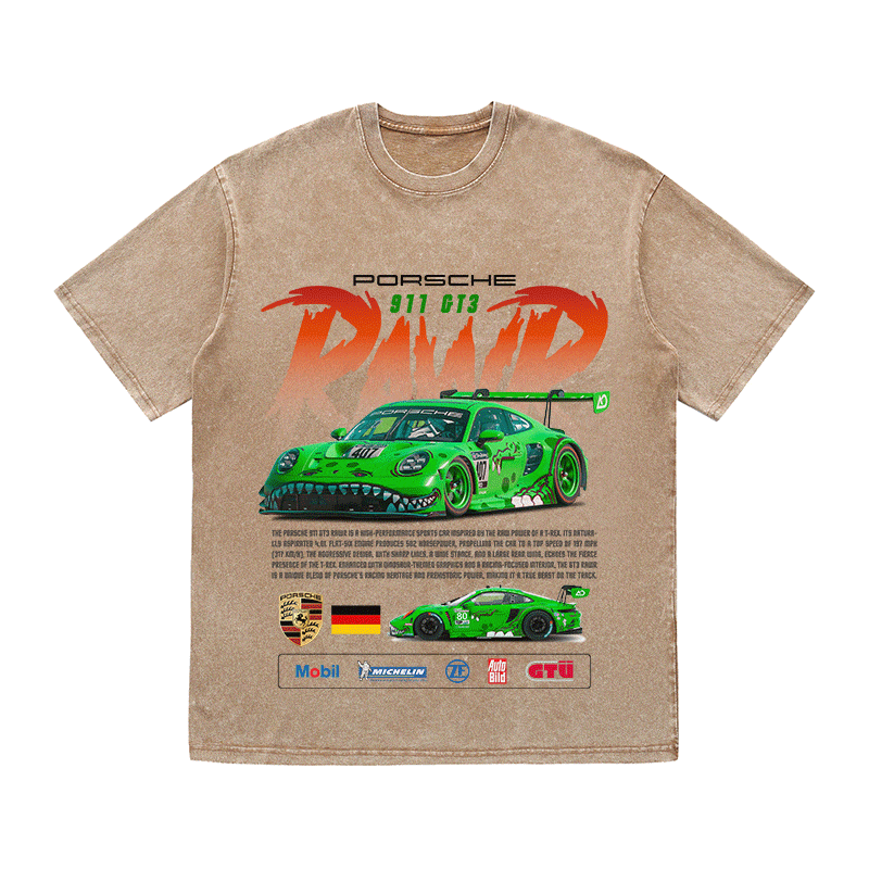 RDMCLOTHINGART tapestry hoodie 911 RAWR HEAVY WEIGHT COTTON TEE-8841