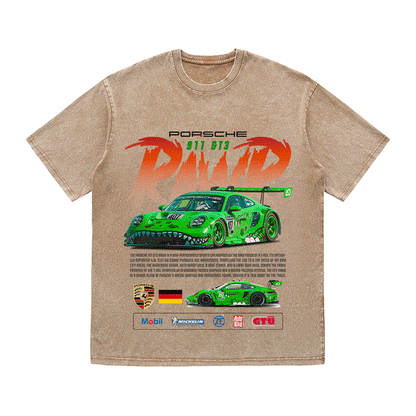 RDMCLOTHINGART tapestry hoodie 911 RAWR HEAVY WEIGHT COTTON TEE-8841