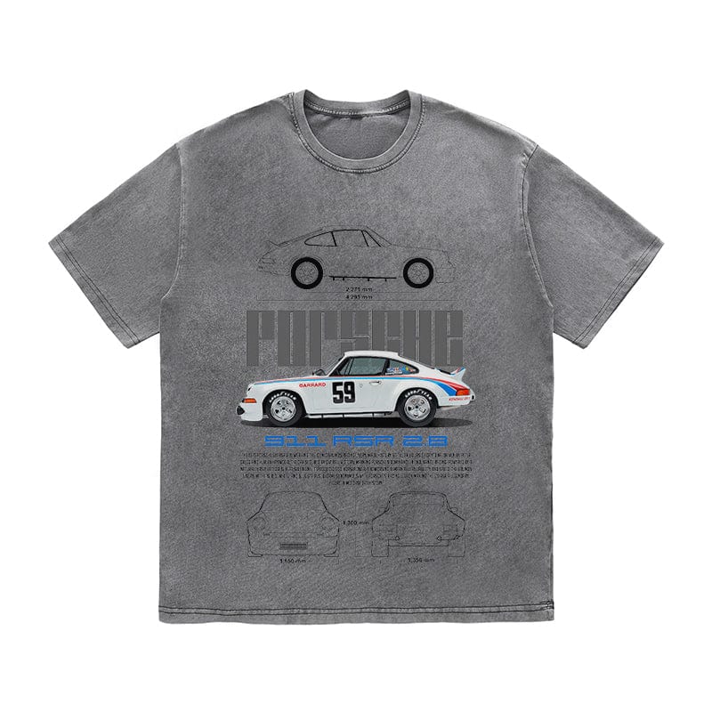 RDMCLOTHINGART tapestry hoodie 911 RSR 2.8 HEAVY COTTON TEES-9395