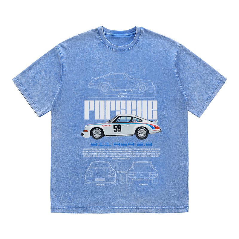 RDMCLOTHINGART tapestry hoodie 911 RSR 2.8 HEAVY COTTON TEES-9396