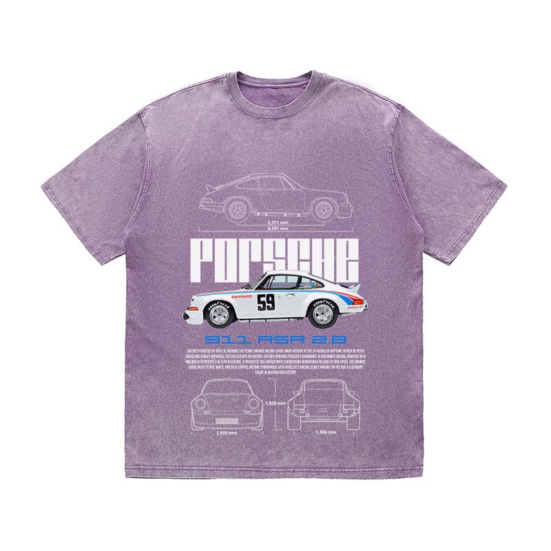 RDMCLOTHINGART tapestry hoodie 911 RSR 2.8 HEAVY COTTON TEES-9396