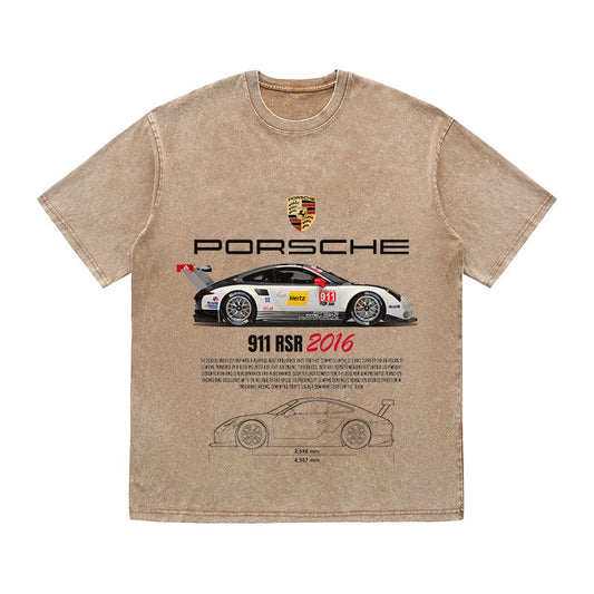 RDMCLOTHINGART tapestry hoodie 911 RSR 2016 HEAVY COTTON TEES-9397