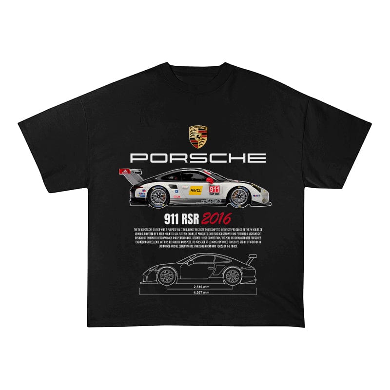 RDMCLOTHINGART tapestry hoodie 911 RSR 2016 HEAVY COTTON TEES-9398