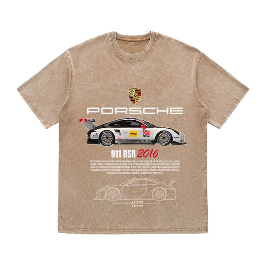 RDMCLOTHINGART tapestry hoodie 911 RSR 2016 HEAVY COTTON TEES-9398