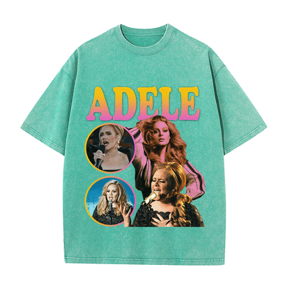 RDMCLOTHINGART tapestry hoodie ADELE HEAVY WEIGHT COTTON TEE-9114