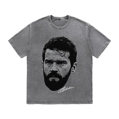 RDMCLOTHINGART tapestry hoodie ALISSON HEAVY COTTON TEES-9527