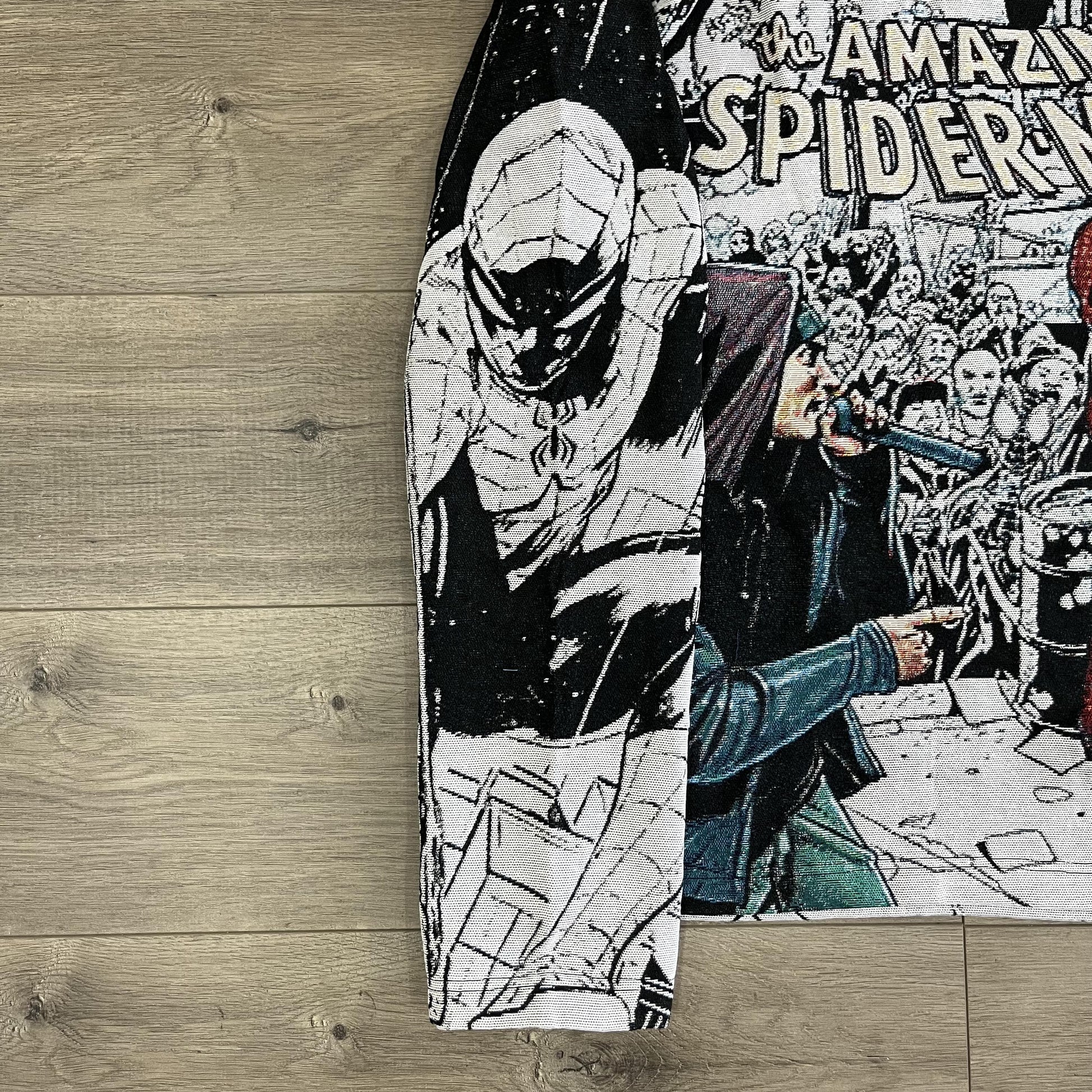 AMAZING SPIDER&VENOM TAPESTRY HOODIE - RDMCLOTHINGART