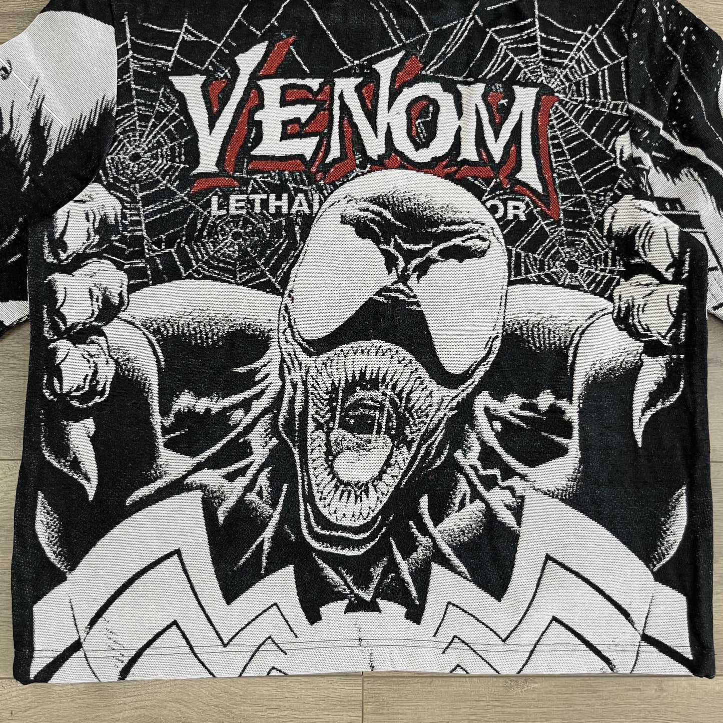 AMAZING SPIDER&VENOM TAPESTRY HOODIE - RDMCLOTHINGART