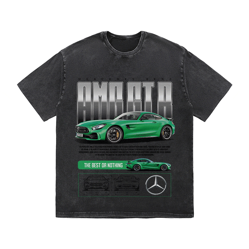 RDMCLOTHINGART tapestry hoodie AMG GT R HEAVY WEIGHT COTTON TEE-8830