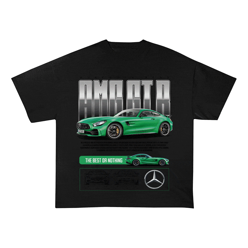 RDMCLOTHINGART tapestry hoodie AMG GT R HEAVY WEIGHT COTTON TEE-8830