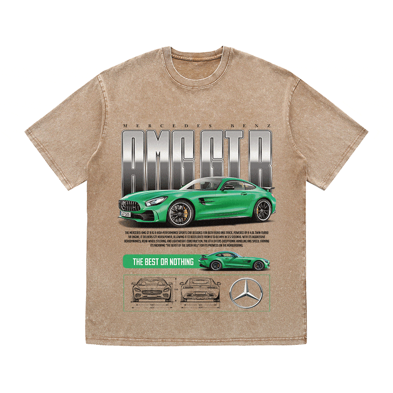 RDMCLOTHINGART tapestry hoodie AMG GT R HEAVY WEIGHT COTTON TEE-8830