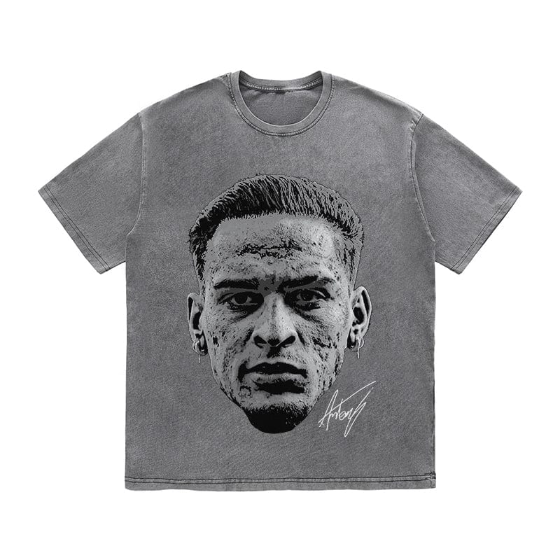 RDMCLOTHINGART tapestry hoodie ANTHONY HEAVY COTTON TEES-9530