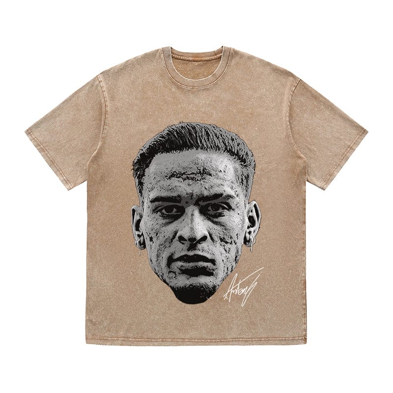 RDMCLOTHINGART tapestry hoodie ANTHONY HEAVY COTTON TEES-9530