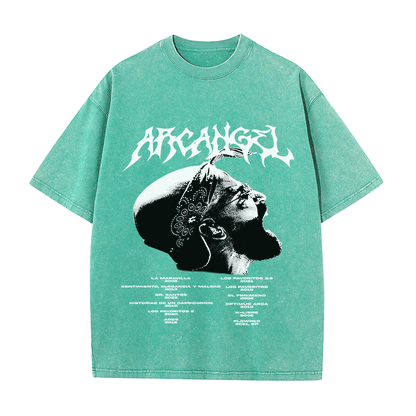 RDMCLOTHINGART tapestry hoodie ARCANGEL HEAVY WEIGHT COTTON TEE-8872